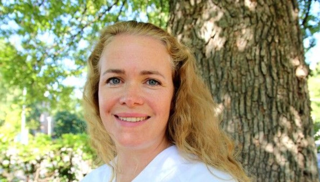 Røntgenlege Helga Brøgger føler seg ikke truet av maskiner. Røntgenlege Helga Brøgger føler seg ikke truet av maskiner.