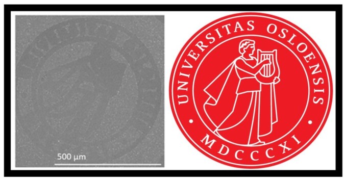 Dette er verdens minste Apollon-segl og muligens verdens nest minste universitetslogo. Dette er verdens minste Apollon-segl og muligens verdens nest minste universitetslogo.