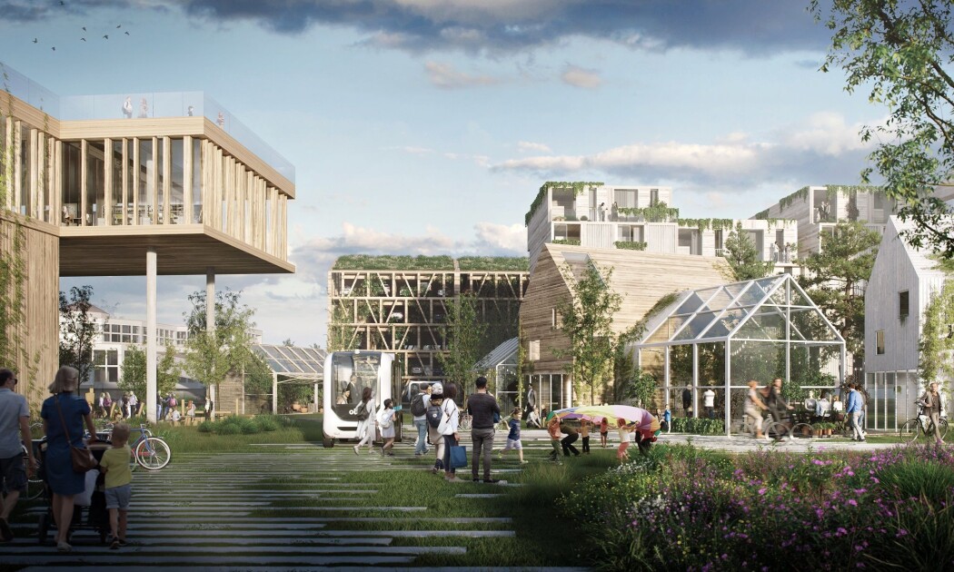 Første byggetrinn i prosjektet «Ny By – Ny Flyplass» i Bodø skal bli et nullutslippsområde og er pilot i forskningssenteret ZEN. Første byggetrinn i prosjektet «Ny By – Ny Flyplass» i Bodø skal bli et nullutslippsområde og er pilot i forskningssenteret ZEN.