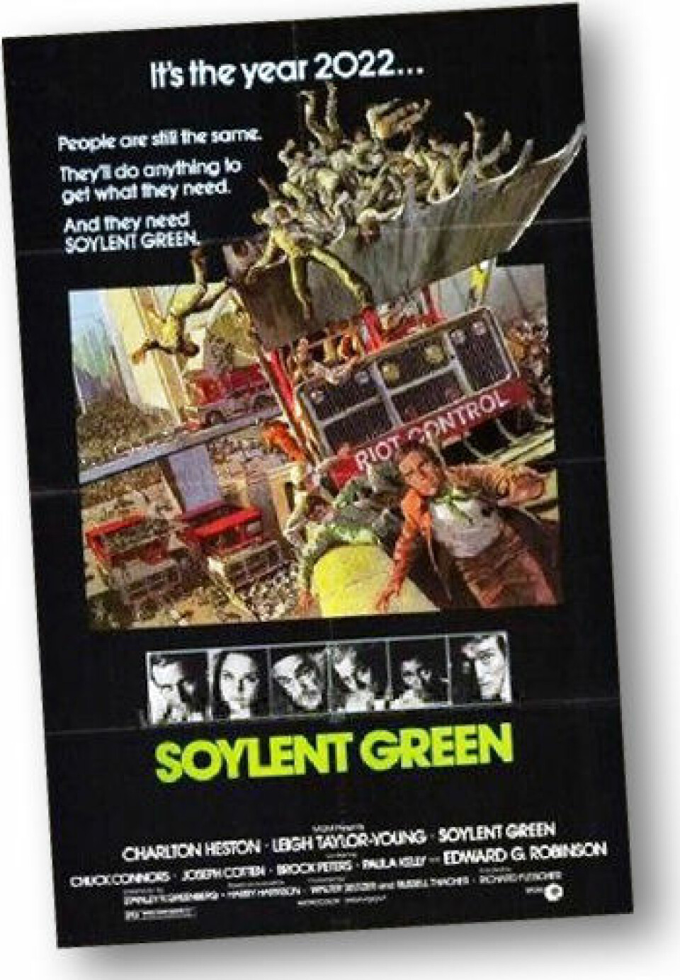 Filmplakat, Soylent Green (Foto: (Bilde: Grandpafootsoldier, Wikimedia Commons))