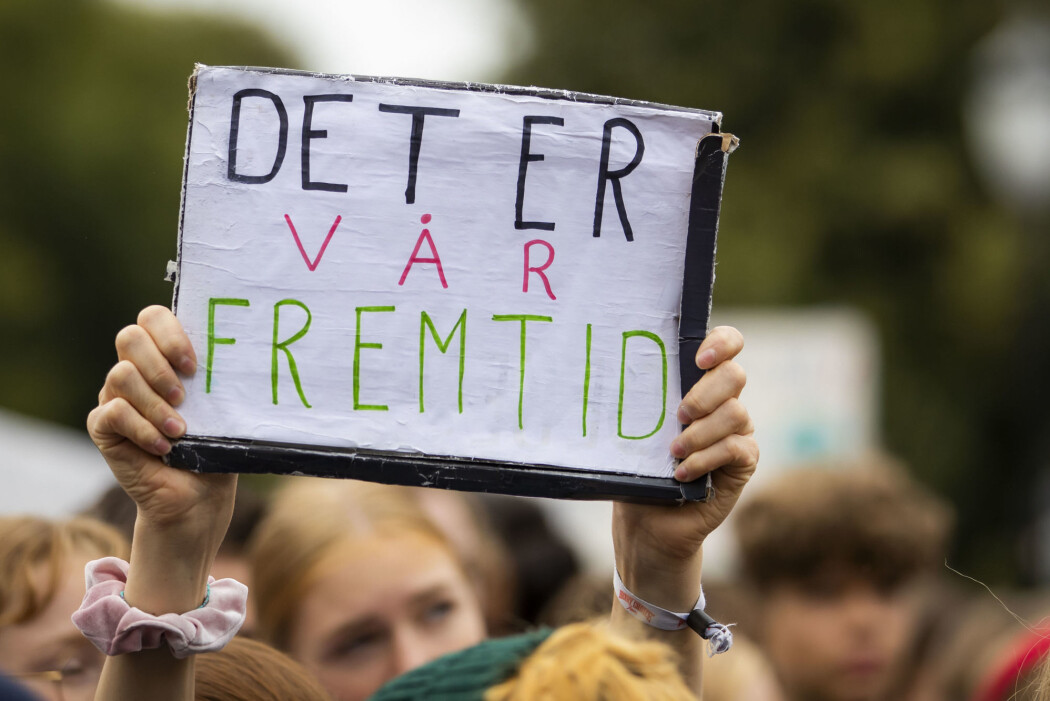 En nasjonal koordinering må til for at hele Norge skal kunne nå klimamål, hevder forskere. Bildet viser barn som demonstrerer med klimabrøl foran Stortinget høsten 2019. En nasjonal koordinering må til for at hele Norge skal kunne nå klimamål, hevder forskere. Bildet viser barn som demonstrerer med klimabrøl foran Stortinget høsten 2019.