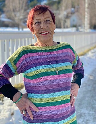 Brit Renanger (79) has donated her body for research. Brit Renanger (79) has donated her body for research.