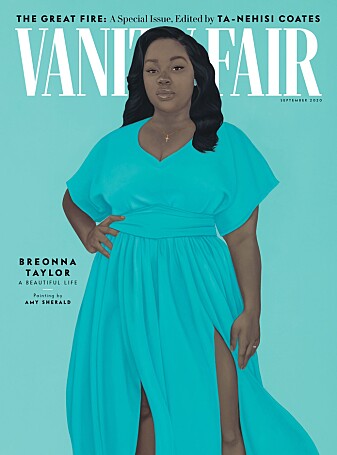 Når Breonna Taylor pryder forsiden av Vanity Fair, løftes diskusjonen om representasjon av svarte liv, mener Rebecca Scherr. Når Breonna Taylor pryder forsiden av Vanity Fair, løftes diskusjonen om representasjon av svarte liv, mener Rebecca Scherr.