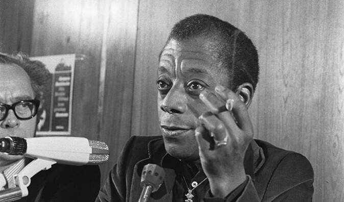 James Baldwin var en aktiv taler og debattant, og Scherr tror hans fryktløse holdning fortsatt inspirerer. James Baldwin var en aktiv taler og debattant, og Scherr tror hans fryktløse holdning fortsatt inspirerer.
