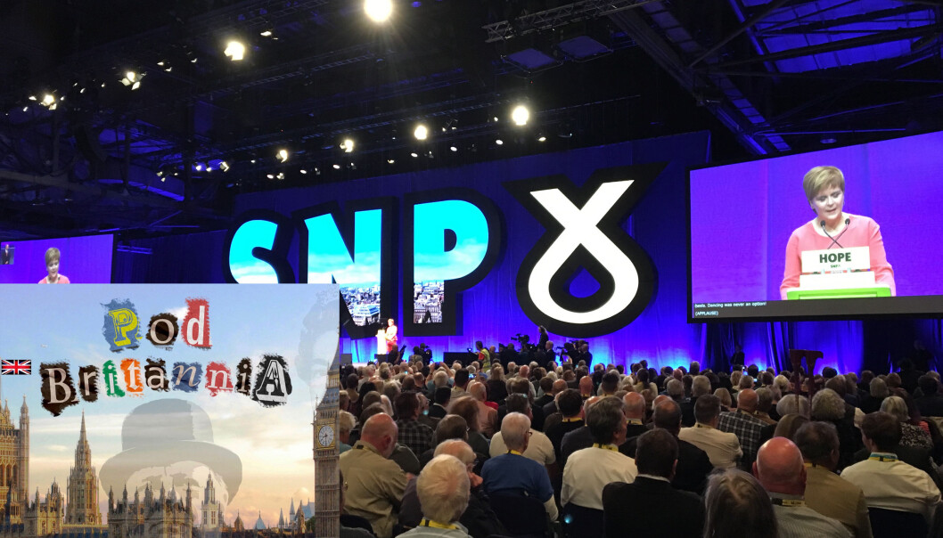 Det skotske nasjonalistpartiet (SNP) bruker brexit for å ta opp spørsmålet om Skottlands uavhengighet på nytt. Det skotske nasjonalistpartiet (SNP) bruker brexit for å ta opp spørsmålet om Skottlands uavhengighet på nytt.
