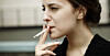 Women who smoke have a higher risk of developing lung cancer compared to picture