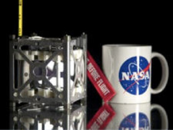 Nanosatellitten PhoneSat skal ta mobilbilder av oss fra verdensrommet. (Foto: NASA) Nanosatellitten PhoneSat skal ta mobilbilder av oss fra verdensrommet. (Foto: NASA)