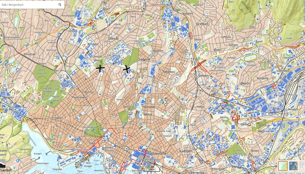 Begge kryssene som forskerne observerte ligger på Ring 2. Begge kryssene som forskerne observerte ligger på Ring 2.