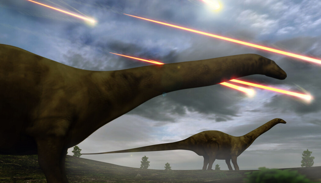 En meteoritt tok knekken på dinosaurene. Men også under denne masseutryddelsen bidro trolig vulkansk aktivitet. Hendelsen sammenfaller med en diger magmaprovins i India som kan ha laget krøll før det smalt. En meteoritt tok knekken på dinosaurene. Men også under denne masseutryddelsen bidro trolig vulkansk aktivitet. Hendelsen sammenfaller med en diger magmaprovins i India som kan ha laget krøll før det smalt.