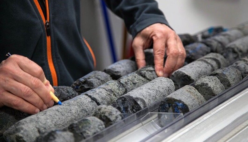 Kjerneprøvar vert samla inn under eit tokt med FF «Joides Resolution» i regi av IODP i den nordlege delen av Atlanterhavet tidlegare i 2020. Kjerneprøvar vert samla inn under eit tokt med FF «Joides Resolution» i regi av IODP i den nordlege delen av Atlanterhavet tidlegare i 2020.