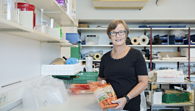 Hanne Larsen is working as a senior scientist at Nofima. She specialises in food packaging. Hanne Larsen is working as a senior scientist at Nofima. She specialises in food packaging.