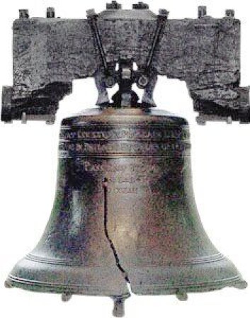 Uregelmessigheter i klokkegodset er med på å lage den levende, komplekse klangen: Liberty Bell, historisk klokke fra Philadelphia, USA. (Foto: (Bilde: Wikimedia Commons)) Uregelmessigheter i klokkegodset er med på å lage den levende, komplekse klangen: Liberty Bell, historisk klokke fra Philadelphia, USA. (Foto: (Bilde: Wikimedia Commons))