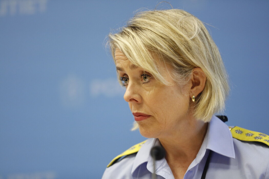 Politidirektør Benedicte Bjørnland er opprørt etter å ha fått presentert resultater fra en studie om politiet. Politidirektør Benedicte Bjørnland er opprørt etter å ha fått presentert resultater fra en studie om politiet.