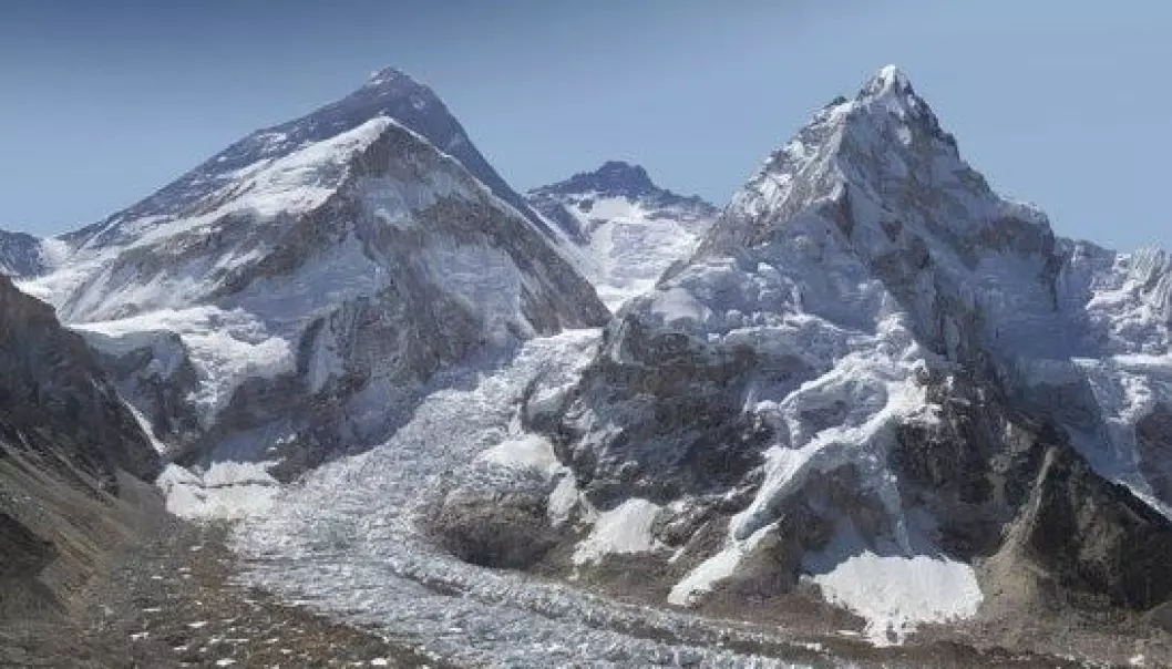 Slik har du aldri sett Mount Everest