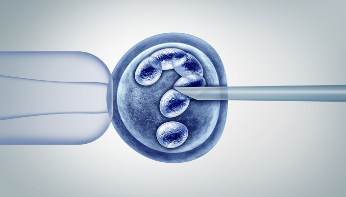 CRISPR kan benyttes til å redigere genene til et befruktet egg. CRISPR kan benyttes til å redigere genene til et befruktet egg.