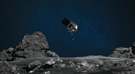 I natt strakk en NASA-sonde ut robotarmen for å ta prøver av asteroiden Bennu
