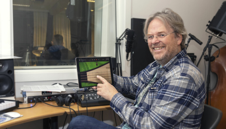 Professor Rune Mathisen ved Nord universitet mener skolen kan ha mye å vinne med å bruke iPad i musikkundervisningen.