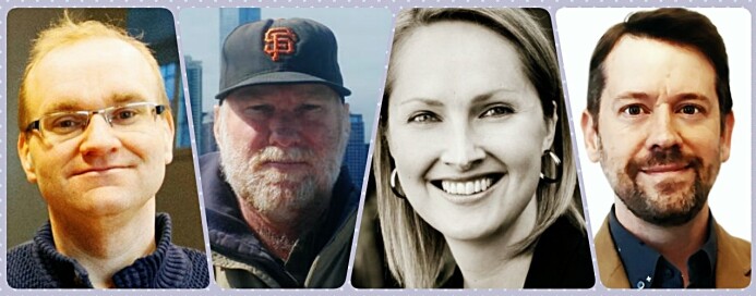 De vi har spurt er USA-forskerne Dag Einar Thorsen (Universitetet i Sørøst-Norge), Kevin M. Cahill (Universitetet i Bergen), Hilde Eliassen Restad (Bjørknes Høyskole) og Randall J. Stephens (Universitetet i Oslo). Cahill og Stephens er selv amerikanere. De vi har spurt er USA-forskerne Dag Einar Thorsen (Universitetet i Sørøst-Norge), Kevin M. Cahill (Universitetet i Bergen), Hilde Eliassen Restad (Bjørknes Høyskole) og Randall J. Stephens (Universitetet i Oslo). Cahill og Stephens er selv amerikanere.