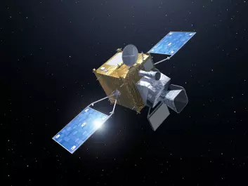 De seks satellittene i Europas nye generasjon av værsatellitter vil gå i bane over ekvator. (Illustrasjon: ESA/P. Carril)