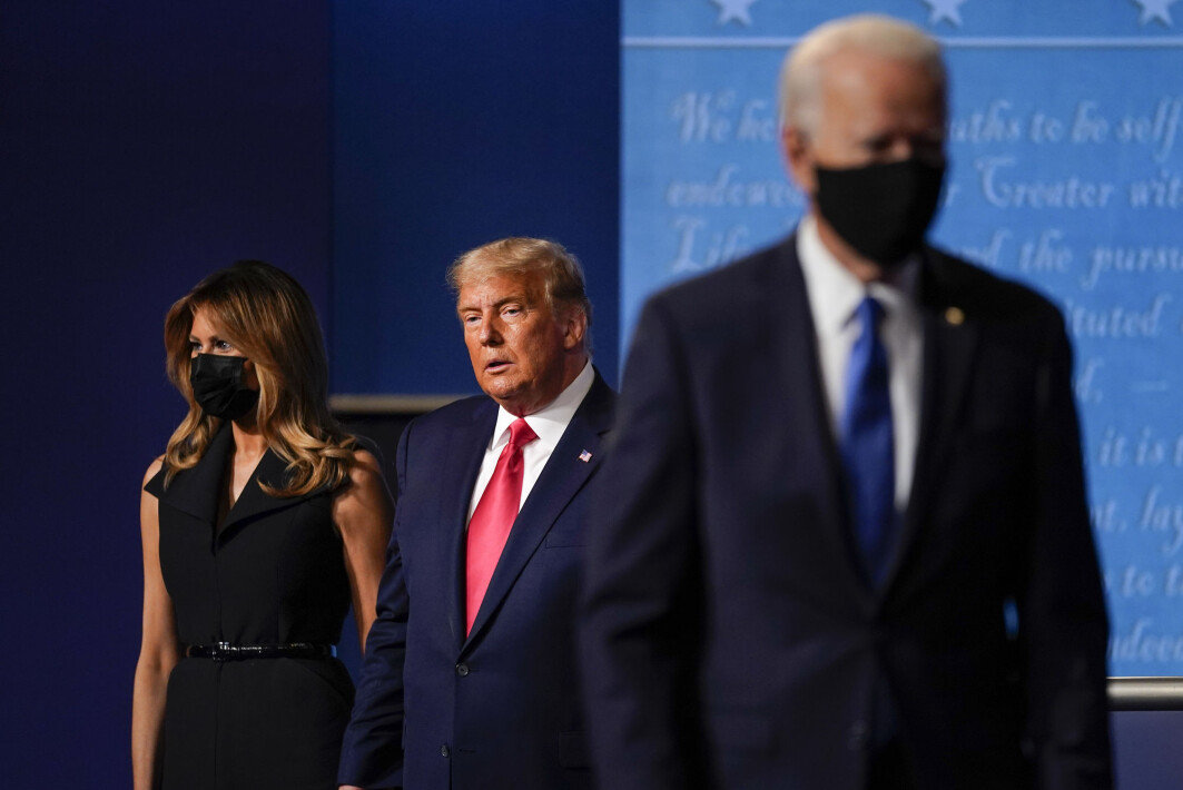 Donald Trump foretrekkes kun i Polen, mens resten av EU-landene ville ha gitt flertall for Joe Biden. Donald Trump foretrekkes kun i Polen, mens resten av EU-landene ville ha gitt flertall for Joe Biden.
