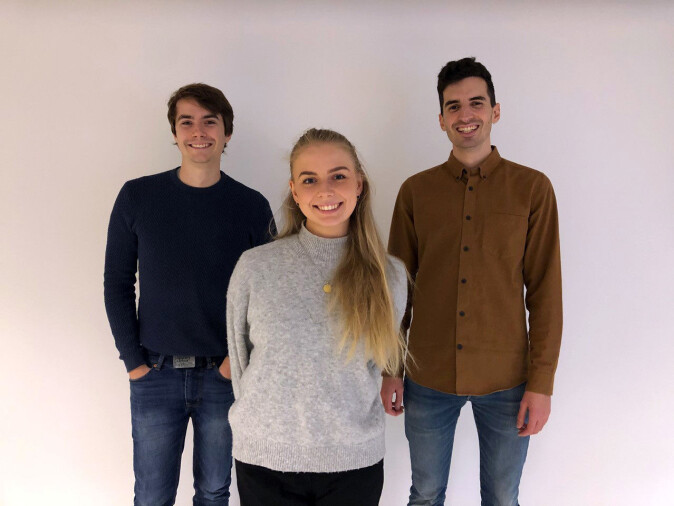 Studentene Sondre Ek, Victoria Welle Fjellbirkeland og Eric Veliyulin har bidratt til spillet. Studentene Sondre Ek, Victoria Welle Fjellbirkeland og Eric Veliyulin har bidratt til spillet.