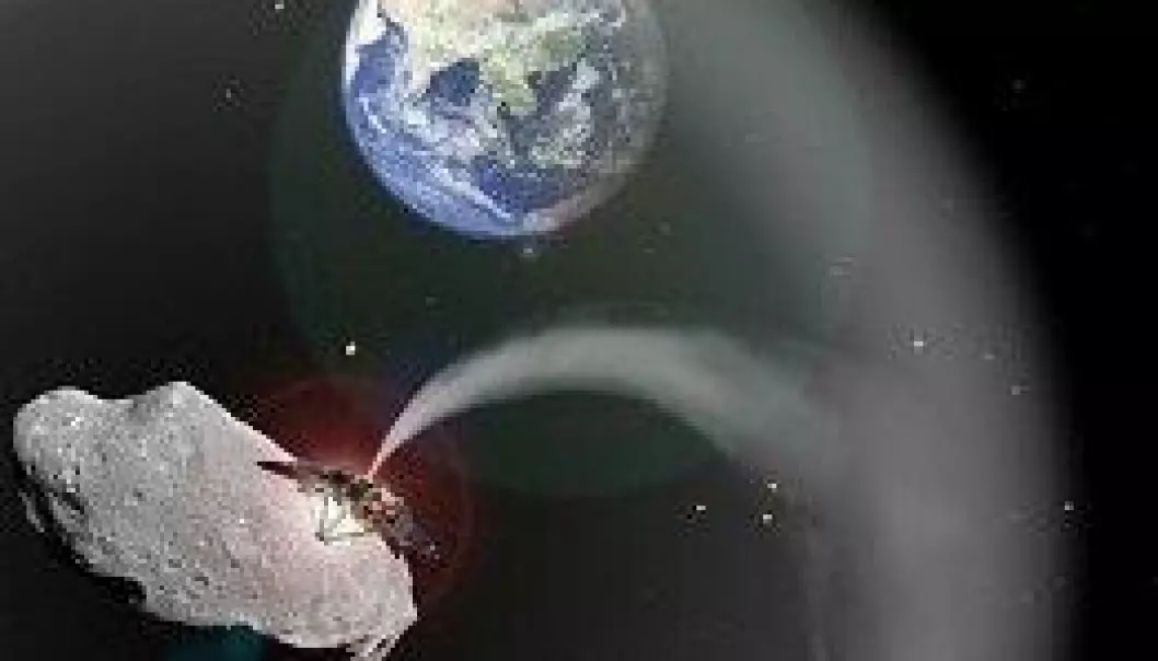Vil redde klimaet med asteroidestøv