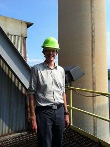 Stipendiat Mads Dahl Gjefsen på omvisning på et kullkraftverk i Alabama, som del av sitt doktorgradsarbeid. (Foto: Privat) Stipendiat Mads Dahl Gjefsen på omvisning på et kullkraftverk i Alabama, som del av sitt doktorgradsarbeid. (Foto: Privat)