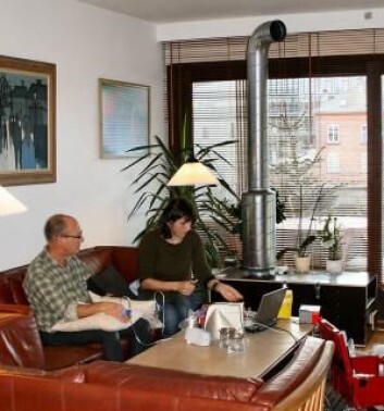 Filtreringsmaskinene som ble brukt i forsøket, var svært store, men man kan godt få tak i mindre maskiner. Man kan også nøye seg med å anskaffe seg et filter hvis man fra før har et ventilasjonsanlegg. (Foto: Gabriela Karotkki, KU) Filtreringsmaskinene som ble brukt i forsøket, var svært store, men man kan godt få tak i mindre maskiner. Man kan også nøye seg med å anskaffe seg et filter hvis man fra før har et ventilasjonsanlegg. (Foto: Gabriela Karotkki, KU)