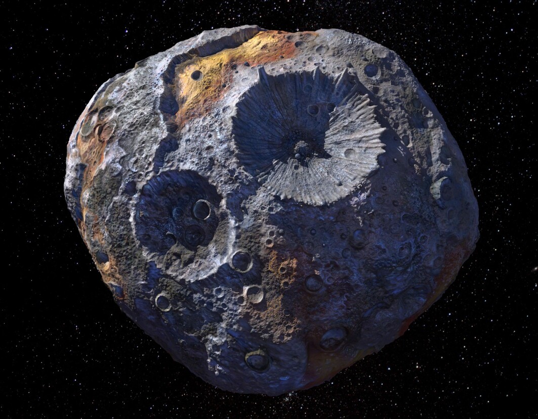 Asteroiden 16 Psyche er kanskje kjernen til en flådd planet. Kan den fortelle oss noe om vår egen planets kjerne? Asteroiden 16 Psyche er kanskje kjernen til en flådd planet. Kan den fortelle oss noe om vår egen planets kjerne?