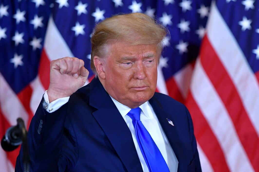 Tidlig onsdag morgen norsk tid erklærte Donald Trump seier i det amerikanske valget, på tross av at mange forhåndsstemmer ennå ikke er blitt talt opp. Tidlig onsdag morgen norsk tid erklærte Donald Trump seier i det amerikanske valget, på tross av at mange forhåndsstemmer ennå ikke er blitt talt opp.