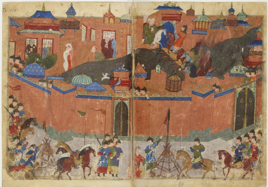 Den mongolske beleiringen av Baghdad i 1258 Den mongolske beleiringen av Baghdad i 1258