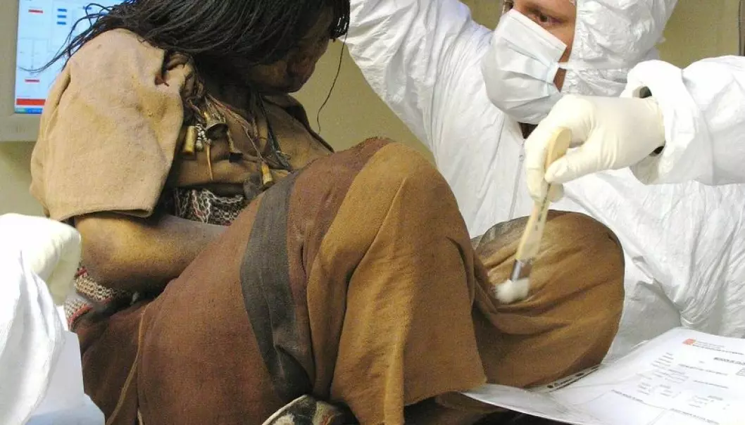 Inka-barn var beruset før de ble ofret