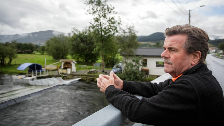 Øystein Skaala is the project manager at our field station on the River Etneelva, where a fish trap allows researchers to weed out escaped farmed salmon and to take samples of wild salmon and sea trout.