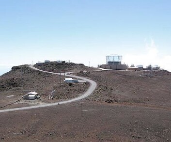 "Haleakala-observatoriet på øya Maui i Hawaii-øygruppen. (Foto: XO-prosjektet)" "Haleakala-observatoriet på øya Maui i Hawaii-øygruppen. (Foto: XO-prosjektet)"