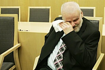 "Her blir en glad og rørt Fritz Moen formelt frikjent for drapet på Sigrid Heggheim, 27 år etter han ble pågrepet første gang. Foto: Heiko Junge / SCANPIX" "Her blir en glad og rørt Fritz Moen formelt frikjent for drapet på Sigrid Heggheim, 27 år etter han ble pågrepet første gang. Foto: Heiko Junge / SCANPIX"