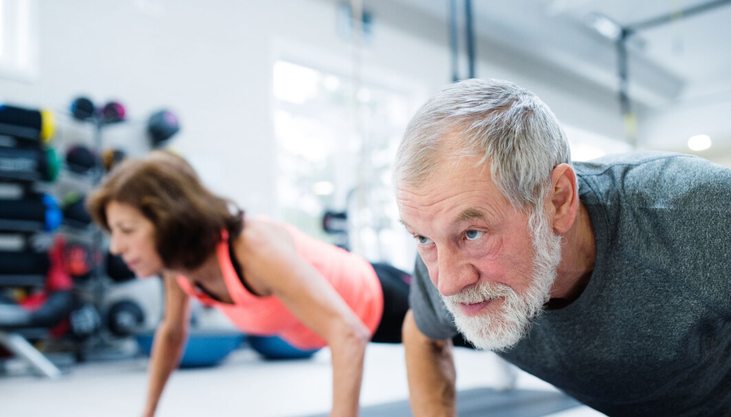 Mange av 70-åringene som skulle trene minst, la seg i stedet i hard-trening. Dermed fikk NTNU-forskerne vansker med å tolke resultatene Mange av 70-åringene som skulle trene minst, la seg i stedet i hard-trening. Dermed fikk NTNU-forskerne vansker med å tolke resultatene