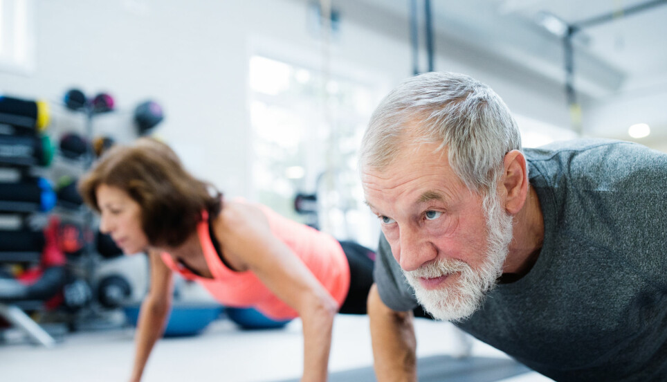 Mange av 70-åringene som skulle trene minst, la seg i stedet i hard-trening. Dermed fikk NTNU-forskerne vansker med å tolke resultatene