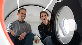 Mennesker har kjørt med en hyperloop for første gang