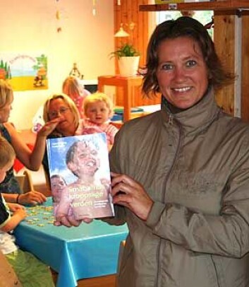 "Lærebokforfatter Karin Kippe." "Lærebokforfatter Karin Kippe."
