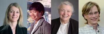 Cornelia Isabella Bargmann, Jane X. Luu, Mildred Dresselhaus og Ann M. Graybiel ble i 2012 de første kvinnene som vant Kavliprisen. De er blant de svært få kvinnene her i verden som har vunnet en slik pris. (Foto: Heeun Jang/Carlos Munoz-Yague/Eurelios/Science Photo Library/Donna Coveney/MIT) Cornelia Isabella Bargmann, Jane X. Luu, Mildred Dresselhaus og Ann M. Graybiel ble i 2012 de første kvinnene som vant Kavliprisen. De er blant de svært få kvinnene her i verden som har vunnet en slik pris. (Foto: Heeun Jang/Carlos Munoz-Yague/Eurelios/Science Photo Library/Donna Coveney/MIT)