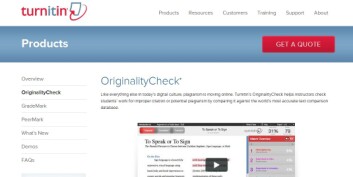 Tekstmatchingsprogrammer som TurnItIn.com har hjulpet redaktører og forskere å oppdage når gamle resultater presenteres som nye. (Foto: (Bilde: Skjermdump)) Tekstmatchingsprogrammer som TurnItIn.com har hjulpet redaktører og forskere å oppdage når gamle resultater presenteres som nye. (Foto: (Bilde: Skjermdump))