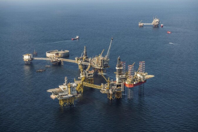 Ekofisk, the world’s largest offshore oil field when it was discovered by Phillips Petroleum Co. in 1969. Photo: ConocoPhillips Ekofisk, the world’s largest offshore oil field when it was discovered by Phillips Petroleum Co. in 1969. Photo: ConocoPhillips
