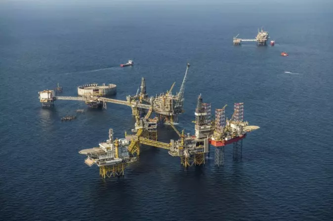 Ekofisk, the world’s largest offshore oil field when it was discovered by Phillips Petroleum Co. in 1969. Photo: ConocoPhillips