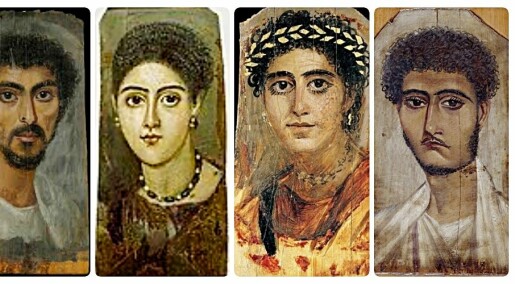 Da Romerriket gikk mot slutten fikk over tusen mennesker malt portrettene sine i en oase i Egypt