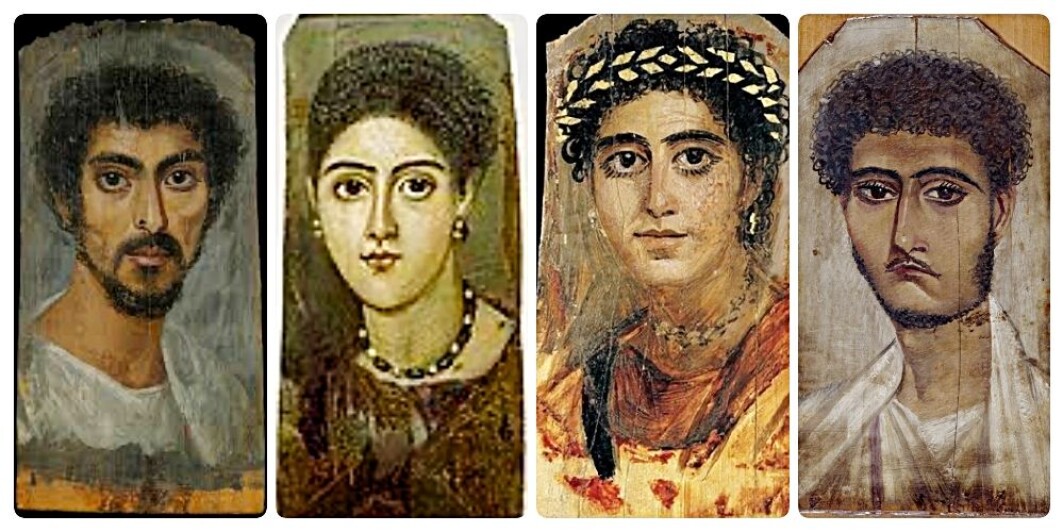 Fayum-portrettene ble «oppdaget» av engelske arkeologer på 1800-tallet. Men lenge etterpå ble de oversett, fordi de ikke kunne knyttes direkte til faraoenes Egypt. De tilhørte heller ikke gresk eller romersk kunst. Fayum-portrettene ble «oppdaget» av engelske arkeologer på 1800-tallet. Men lenge etterpå ble de oversett, fordi de ikke kunne knyttes direkte til faraoenes Egypt. De tilhørte heller ikke gresk eller romersk kunst.