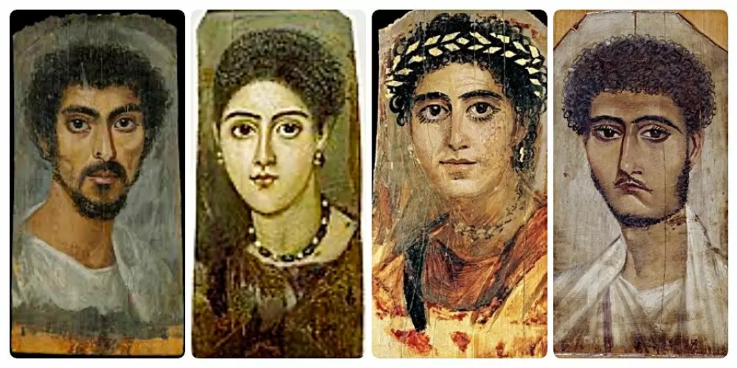 Fayum-portrettene ble «oppdaget» av engelske arkeologer på 1800-tallet. Men lenge etterpå ble de oversett, fordi de ikke kunne knyttes direkte til faraoenes Egypt. De tilhørte heller ikke gresk eller romersk kunst.