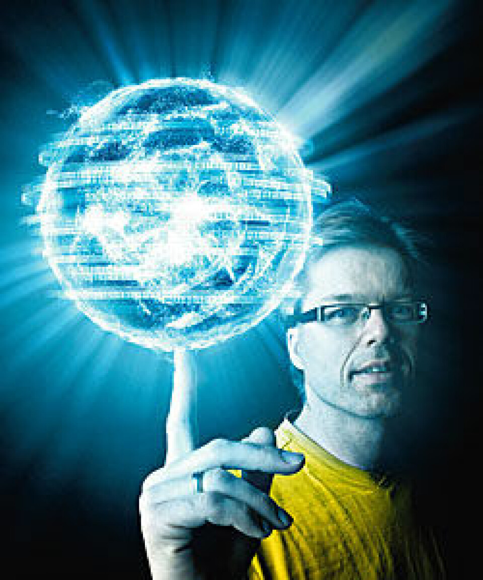 Professor Arne Brataas, forsker på elektronets spinn.  (Foto: Geir Mogen/NTNU)
