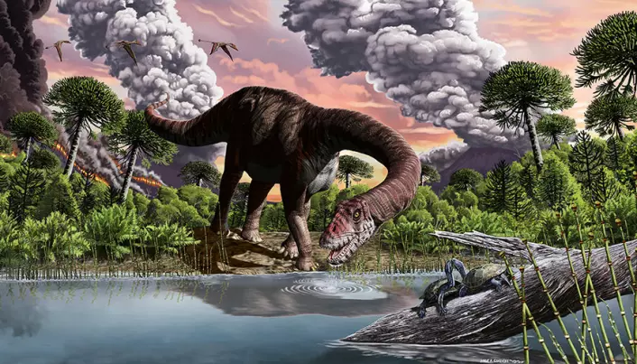 Derfor fikk noen dinosaurer så lange halser