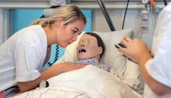 Nursing students want more training using patient dummies