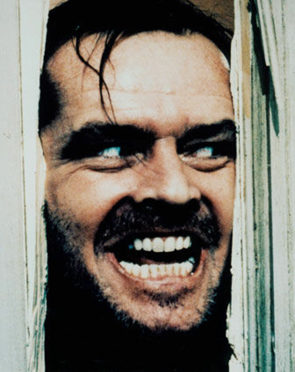 Jack Nicholson i The Shining (Ondskapens hotell). (Foto: Warner Bros.)